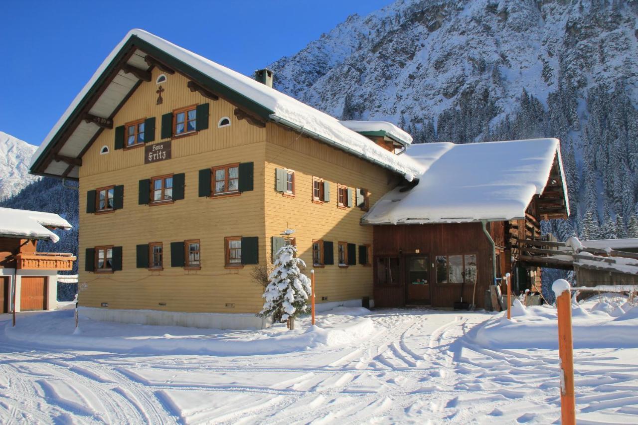 Walserhaus Fritz Mittelberg Eksteriør billede